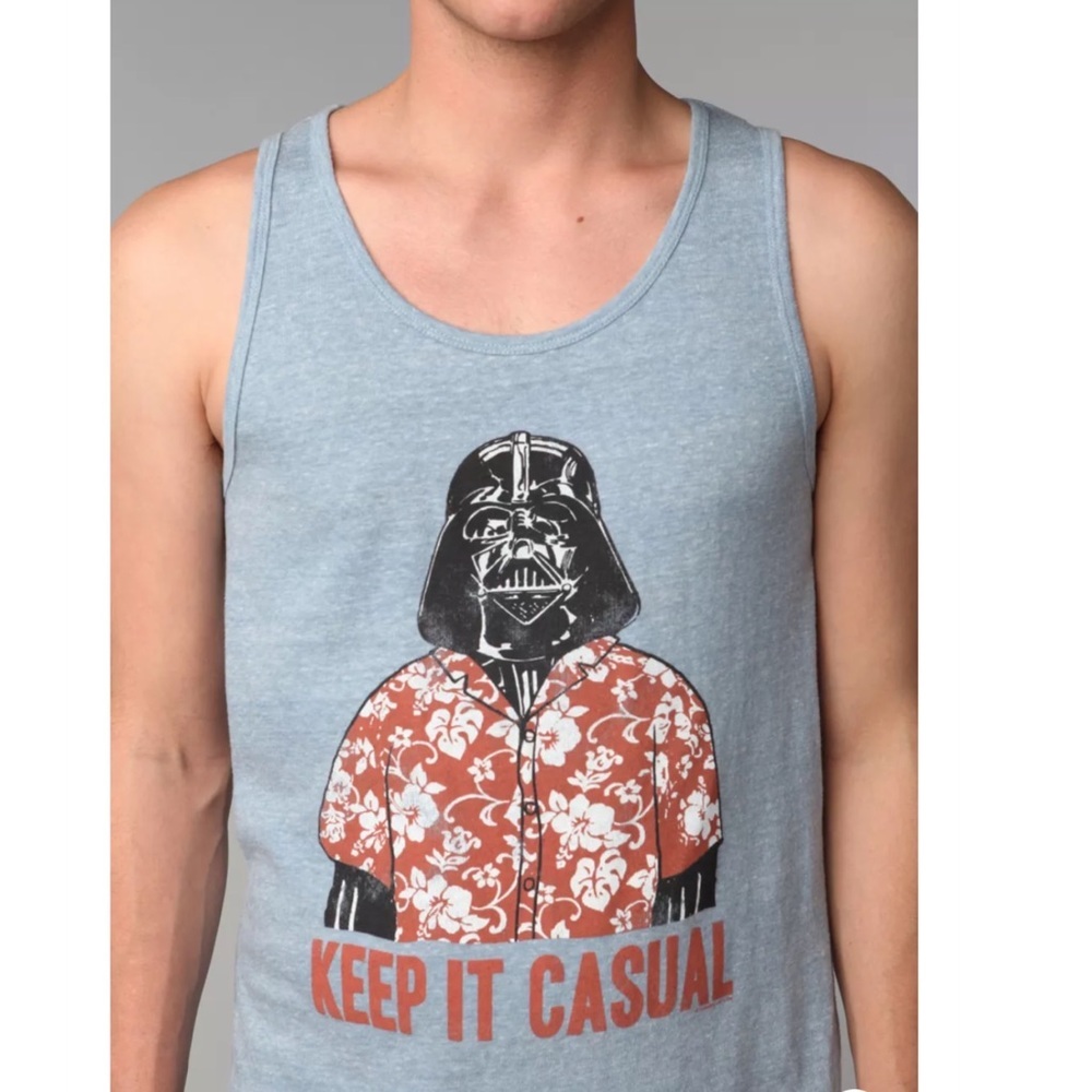 JUNK FOOD URBAN OUTFITTERS  DARTH VADER 90’S TANK SIZE S